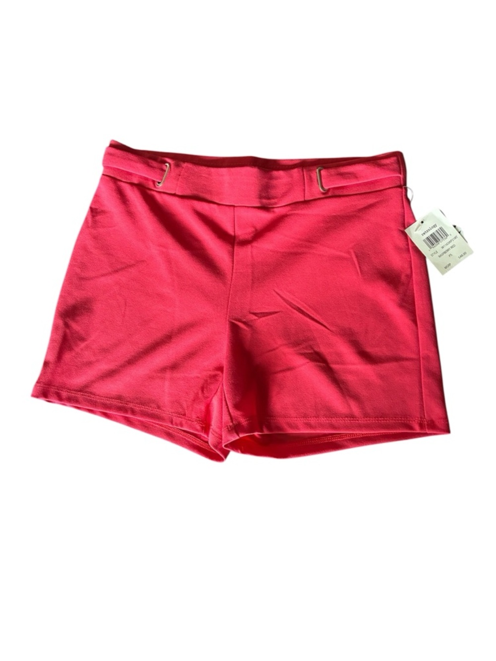 Women's Raspberry Red Stretch Shorts